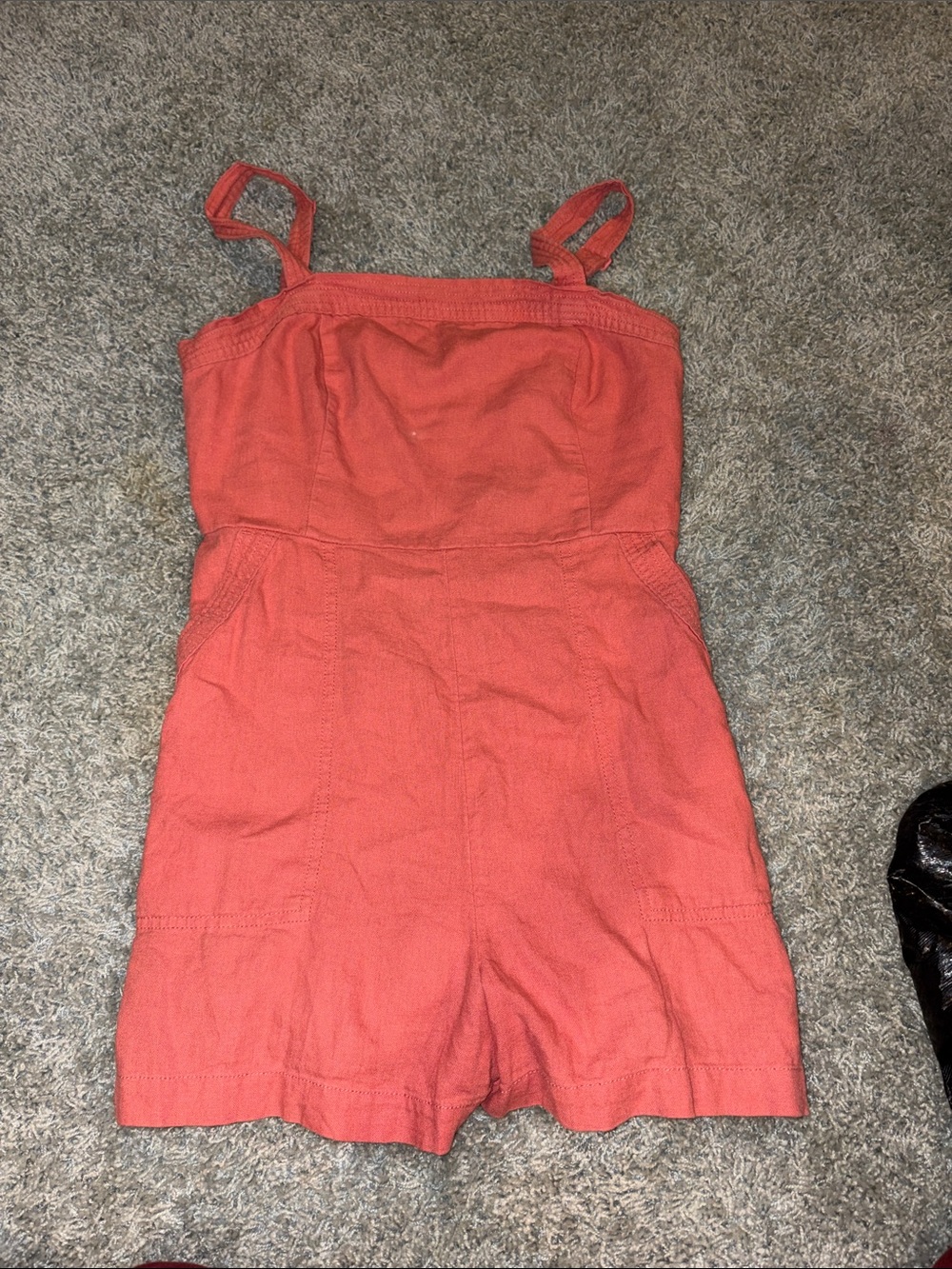 Old Navy Coral Romper - Sleeveless Summer Shortall